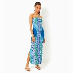 Lilly Pulitzer Noa Strapless Maxi Dress